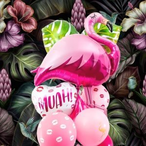 Flamingo Balloon Bouquet – Cosmo