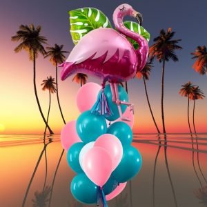 Flamingo Balloon Bouquet – Influencer
