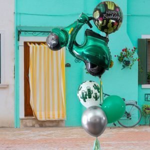 Scooter Balloon Bouquet – Vespa