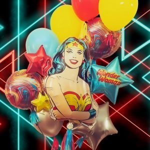 Wonder Woman Balloon Bouquet – Liberation