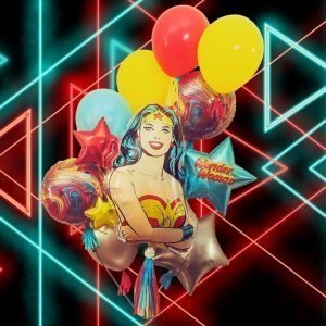 Wonder Woman Balloon Bouquet – Liberation