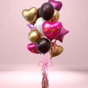 Chocolate Foil Balloon Bouquet