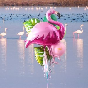 Flamingo Balloon Bouquet – Bask