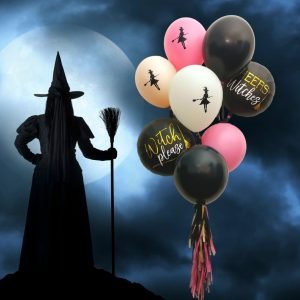 Halloween Balloon Bouquet – Cheers Witches